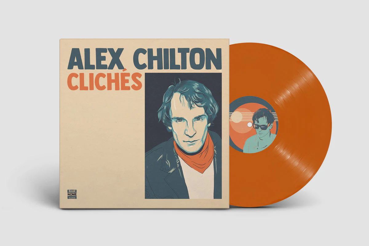 Alex Chilton 'Clichés' Vinyl LP - Burnt Orange (Slightly Damaged Sleeve) - Image 2