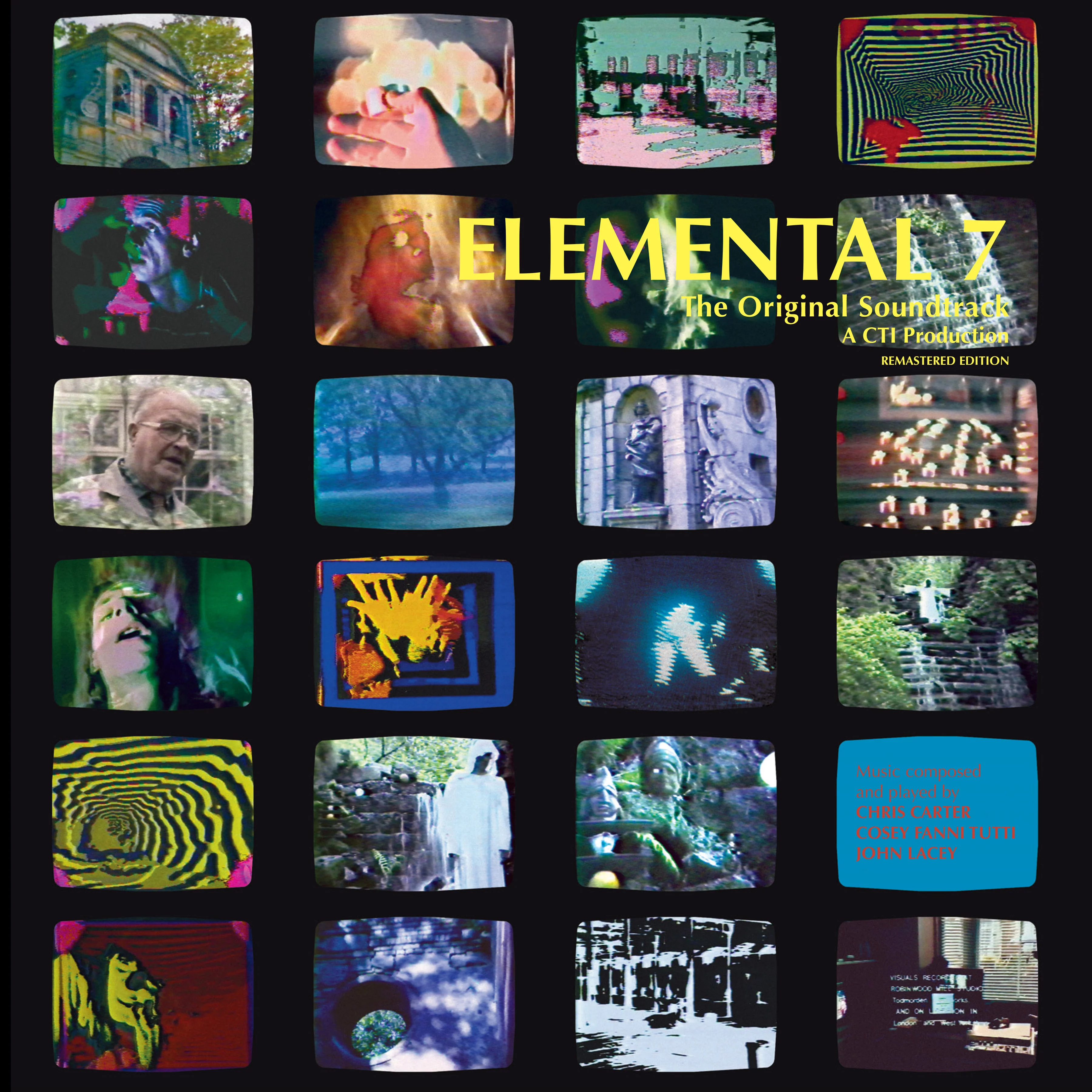 Chris & Cosey 'Elemental Seven' Vinyl LP - Green