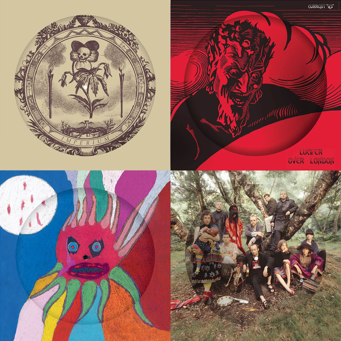 Current 93 '4x Picture Discs' Bundle