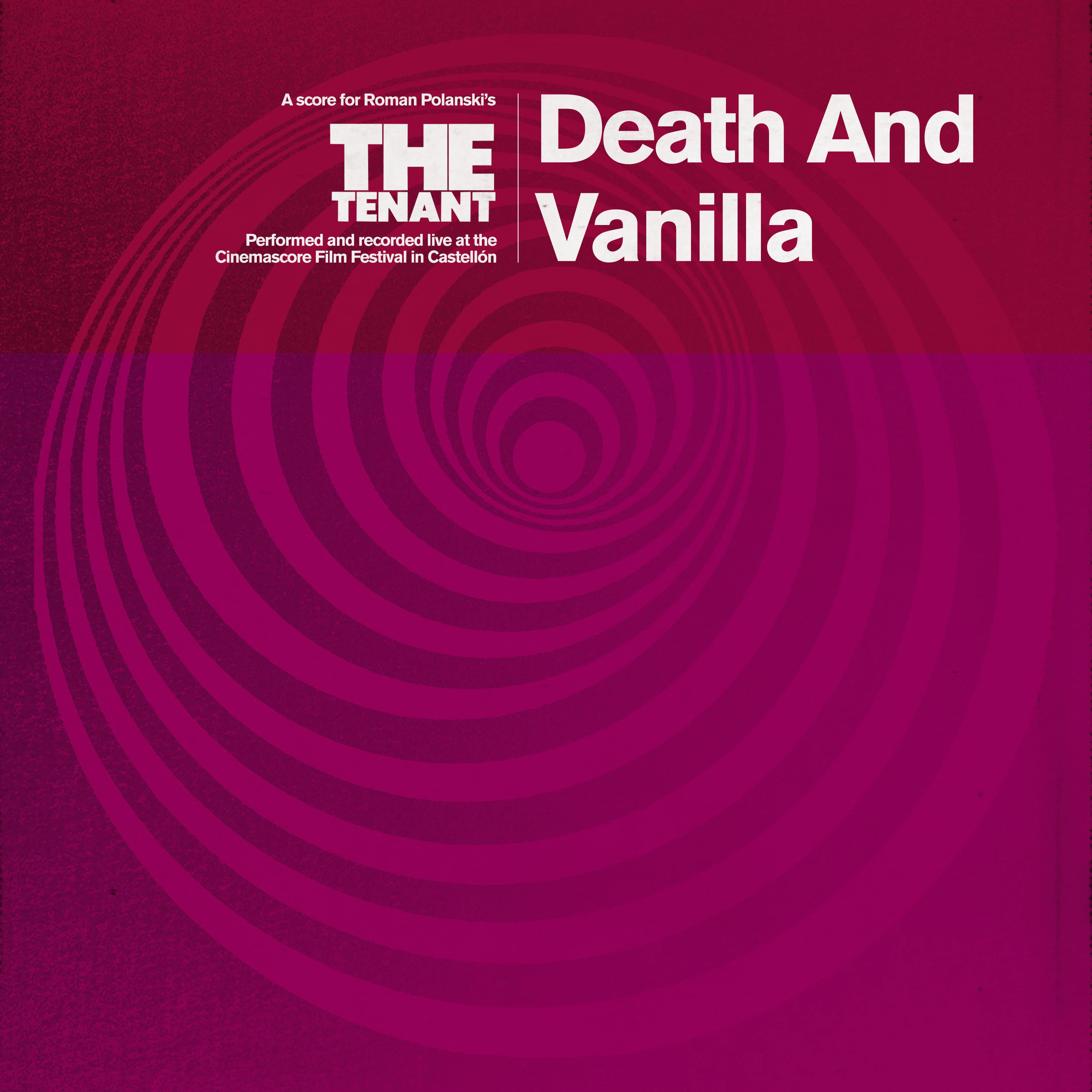 Death And Vanilla 'The Tenant' Vinyl LP - Magenta
