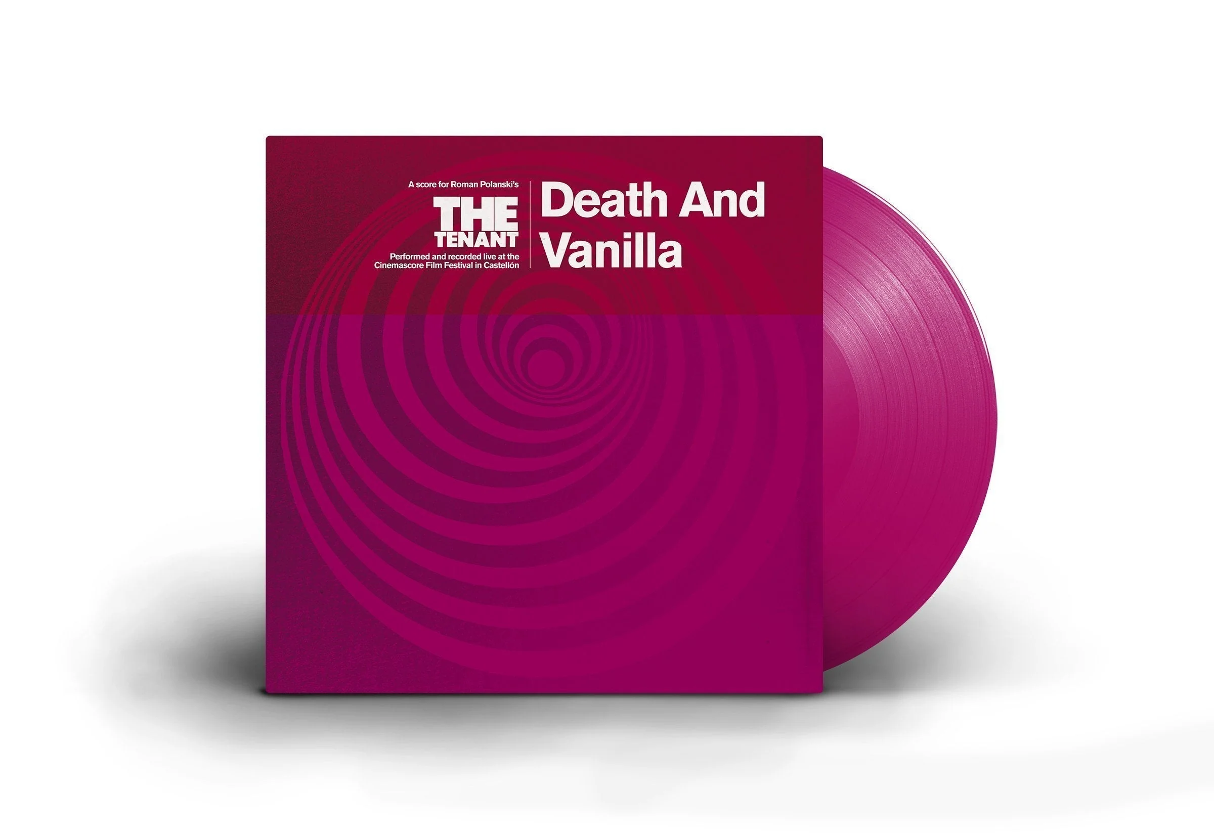 Death And Vanilla 'The Tenant' Vinyl LP - Magenta - Image 2