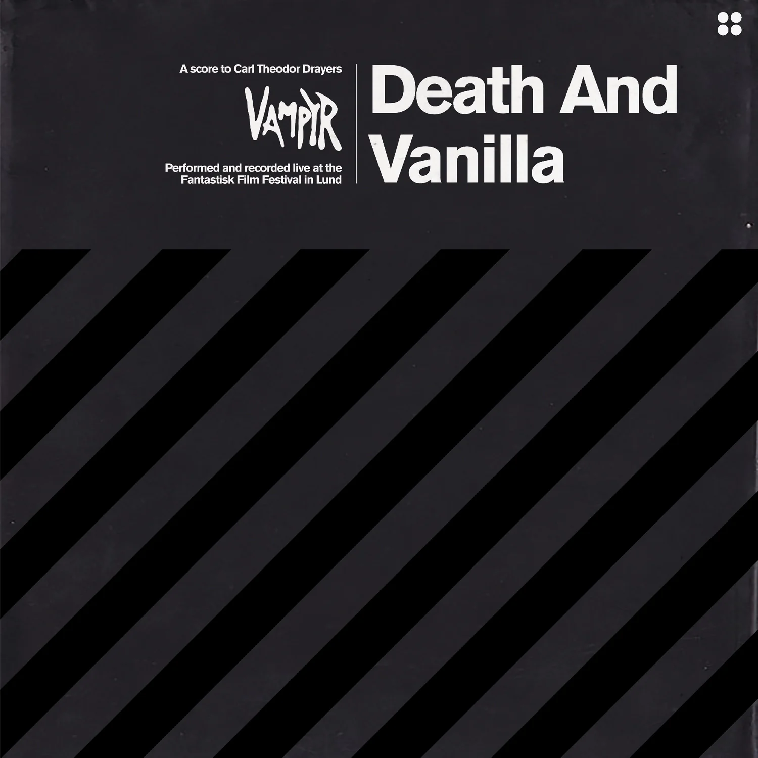 Death And Vanilla 'Vampyr' Vinyl 2xLP - Black and White Marbled