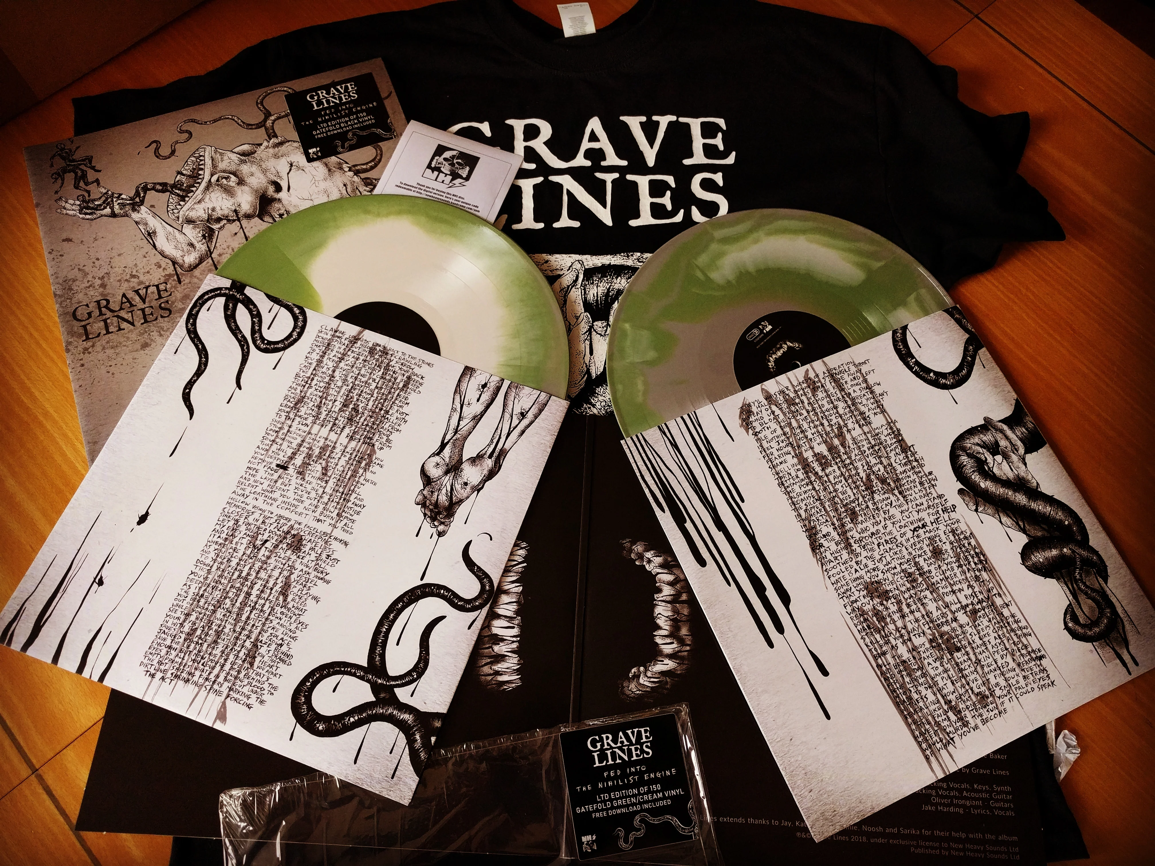 Grave Lines 'Fed Into The Nihilist Engine - Image 3