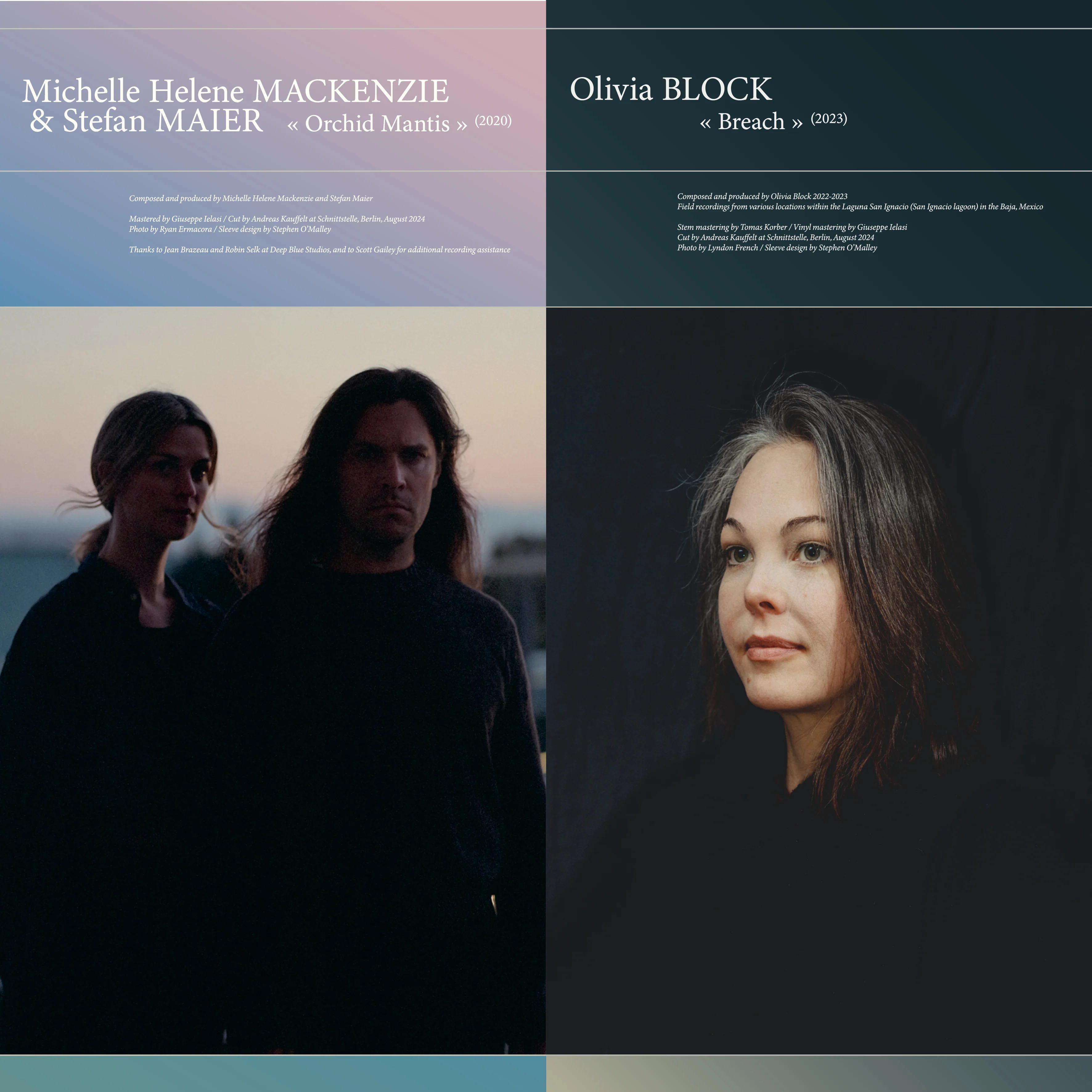 Michelle Helene Mackenzie, Stefan Maier, & Olivia Block 'Orchid Mantis / Breach'