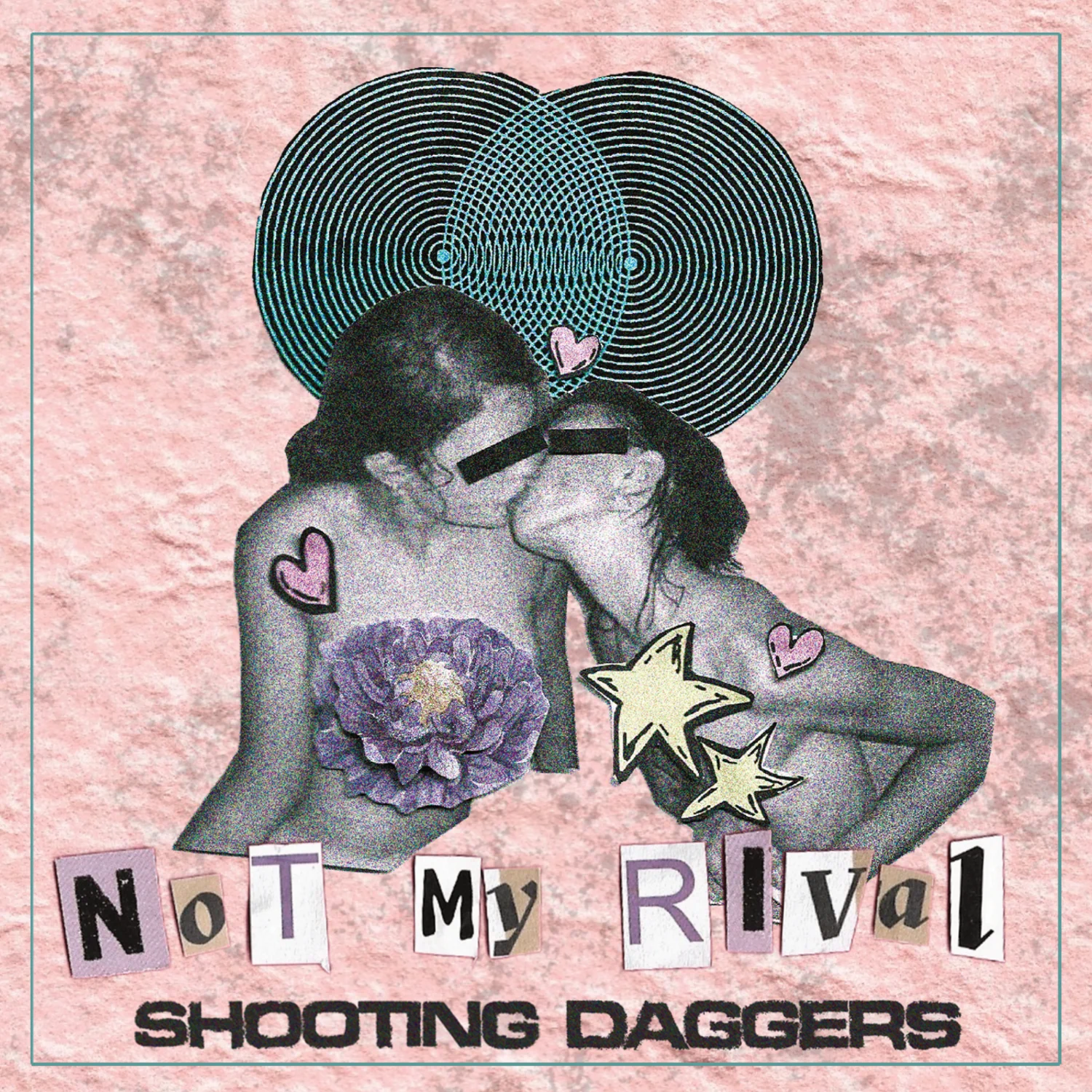 Shooting Daggers/Death Pill 'Not My Rival/Monsters' Vinyl 7" - Image 2