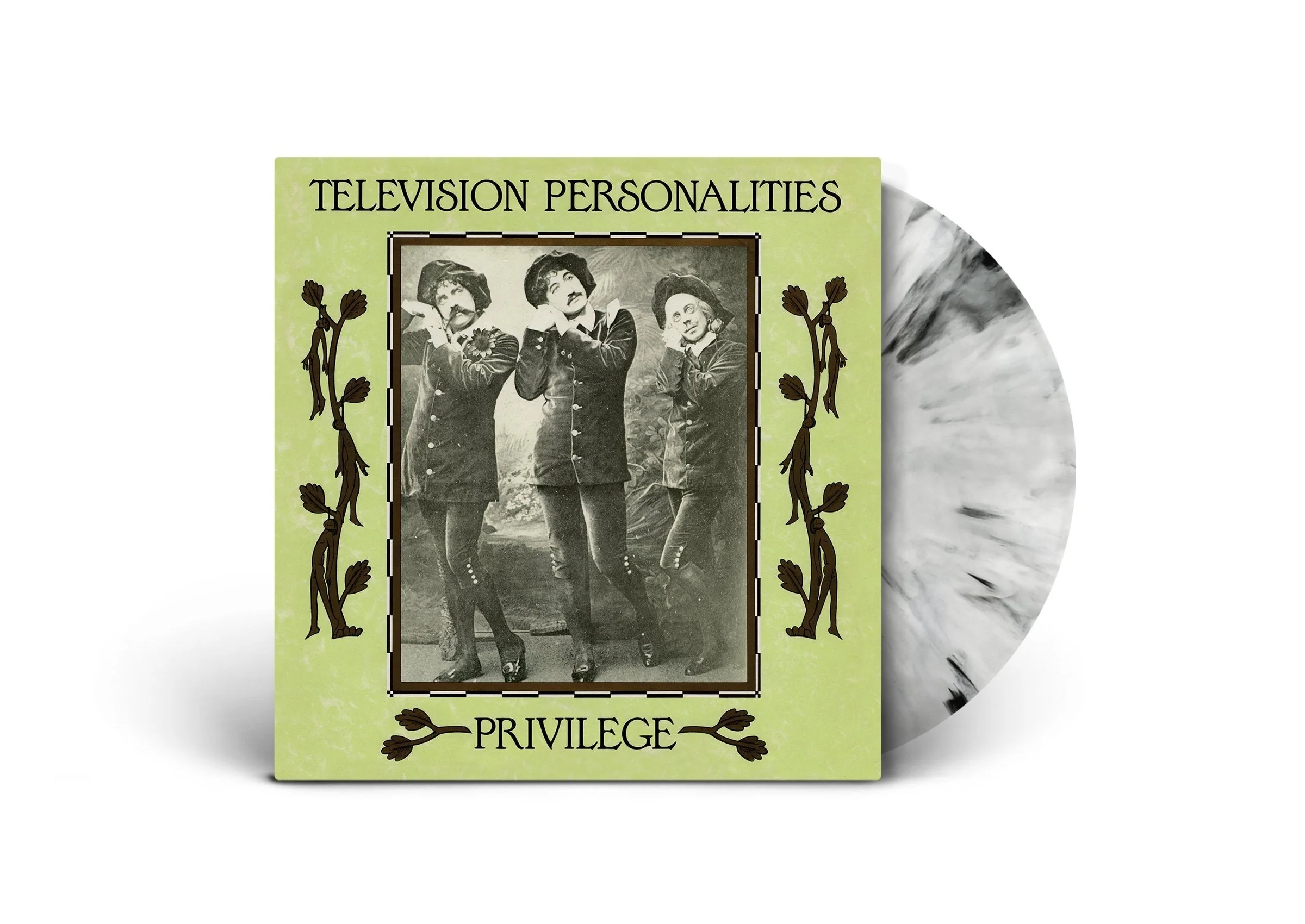 Television Personalities 'Privilege' Vinyl LP - White Marbled - Image 2