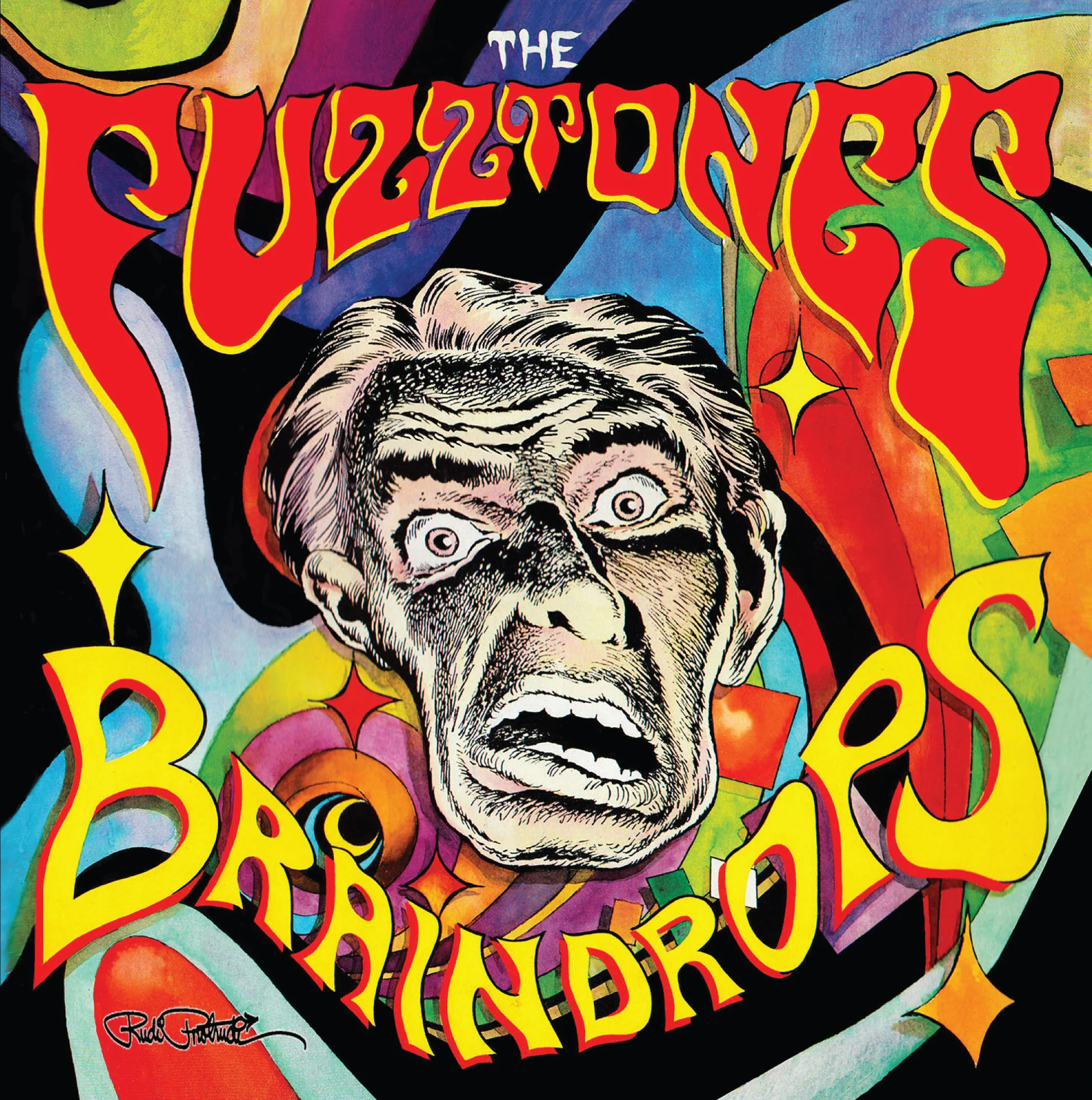 The Fuzztones 'Brain Drops' Vinyl LP - Coloured + 7"