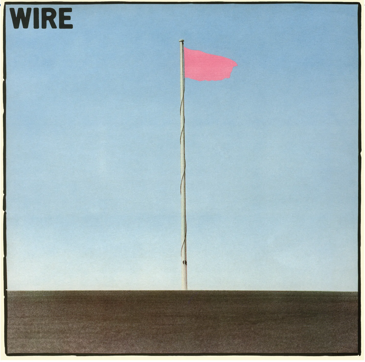Wire 'Pink Flag'